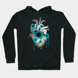 Floral heart 24 Hoodie